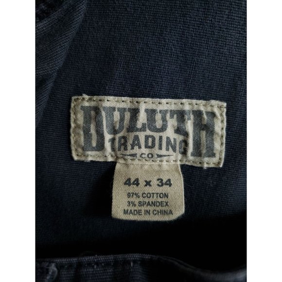 Duluth Trading Co Flex Fire Hose Pants Men's Size 44/34 Gray Gusseted - Picture 6 of 9